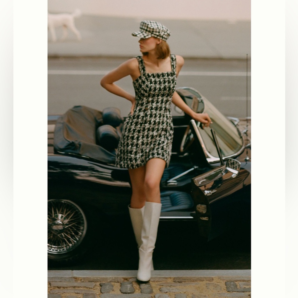 Maeve Tweed Mini Dress